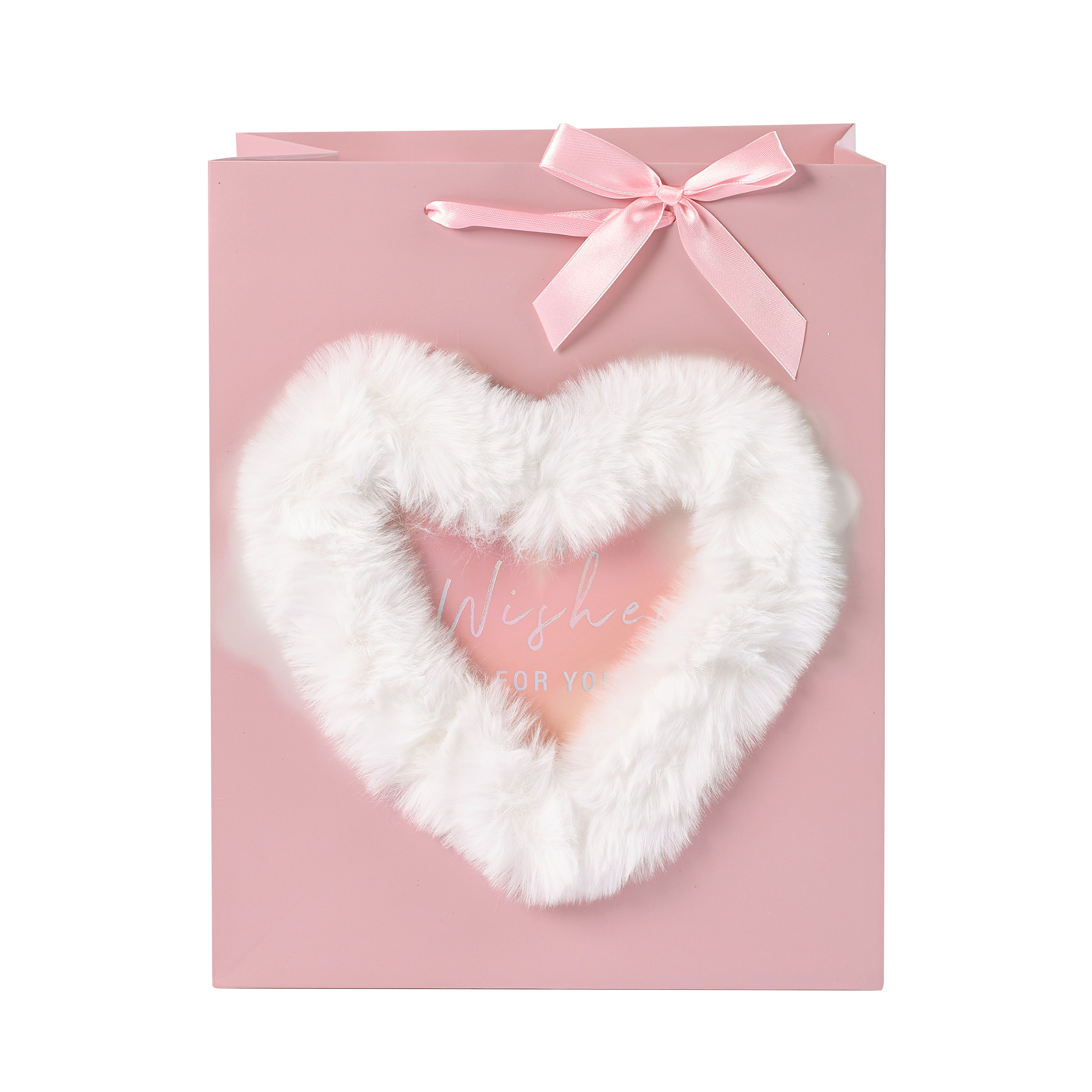 Pink Love Plush Gift Bag KT018